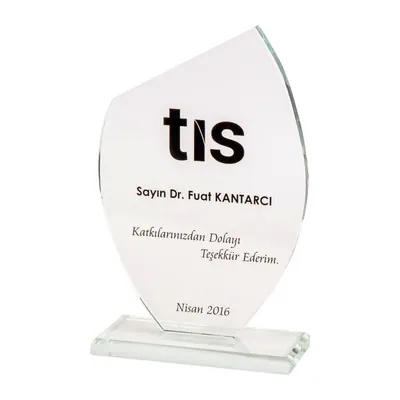 Onat Kristal Plaket