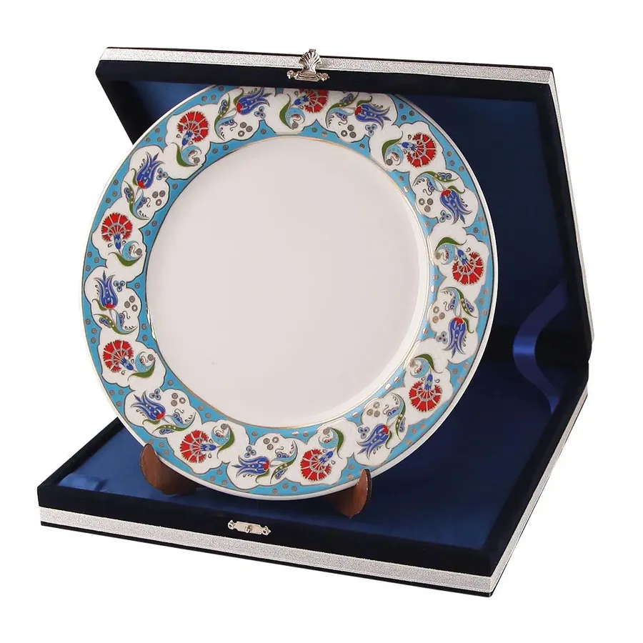 Ypt-05 Yaldız İşlemeli Plaket Tabak