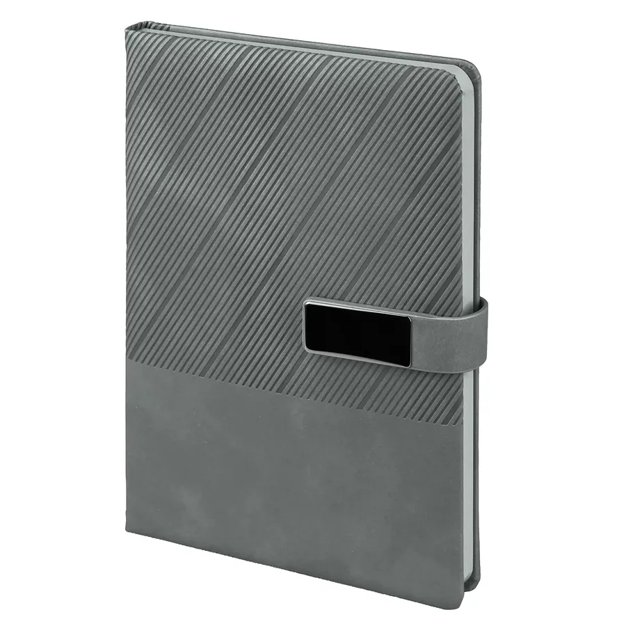 Kavaklıdere Gri Tarihsiz Defter (15x21 cm)
