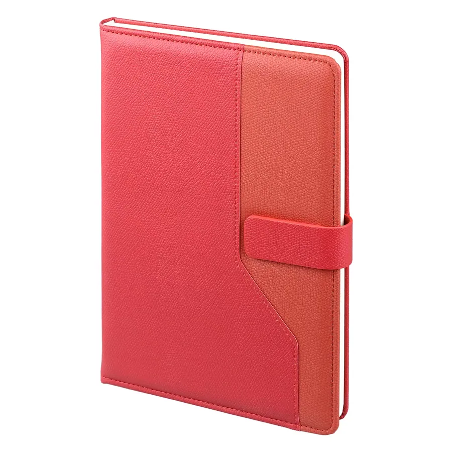 Beştepe Kırmızı Tarihsiz Defter (15x21 cm)