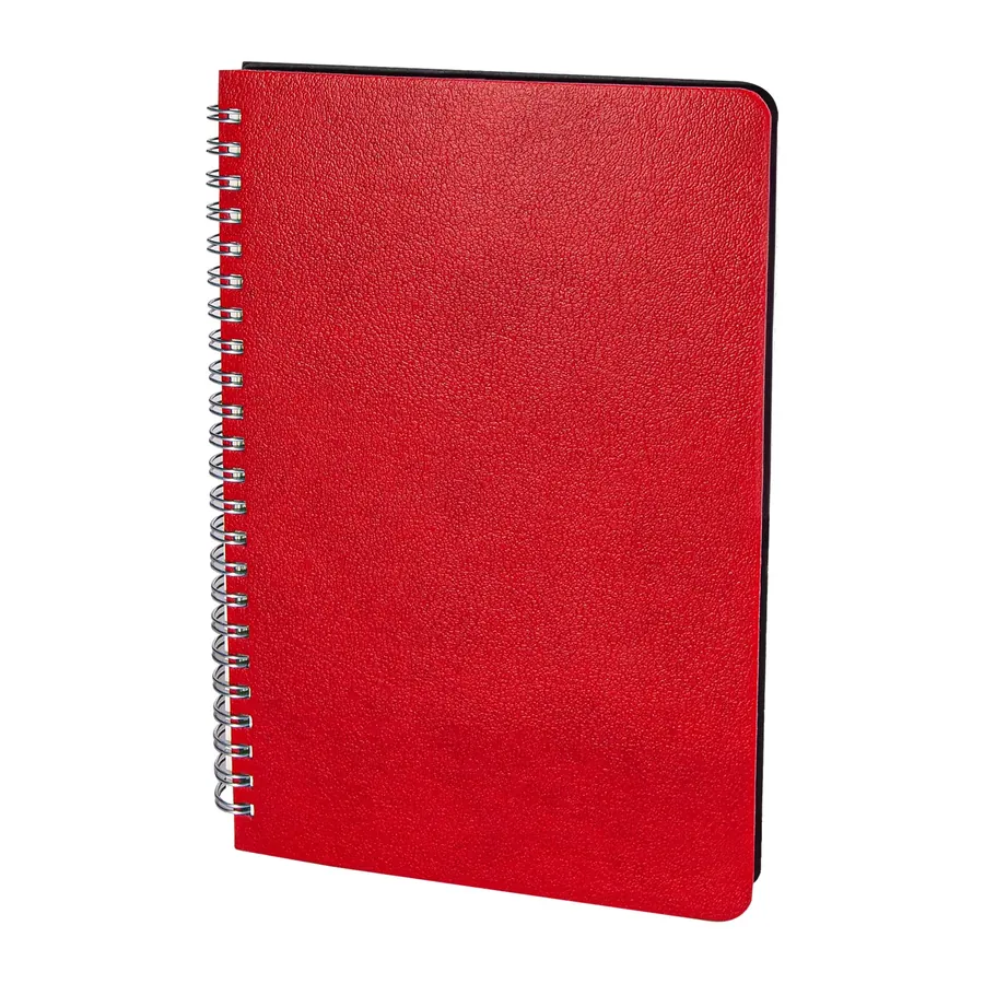 Akyurt Kırmızı Spiralli Tarihsiz Defter (13x21 cm)